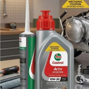 Castrol Activ Scooter 4T 10W-30 Engine Oil – 800ml