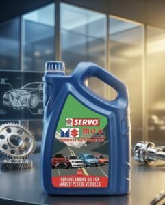SERVO Maruti Genuine Oil 5W-30 engine oil 3.5 litre pack for Maruti petrol vehicles.