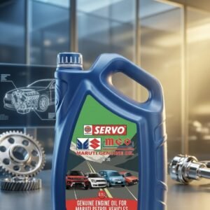 SERVO Maruti Genuine Oil 5W-30 engine oil 3.5 litre pack for Maruti petrol vehicles.